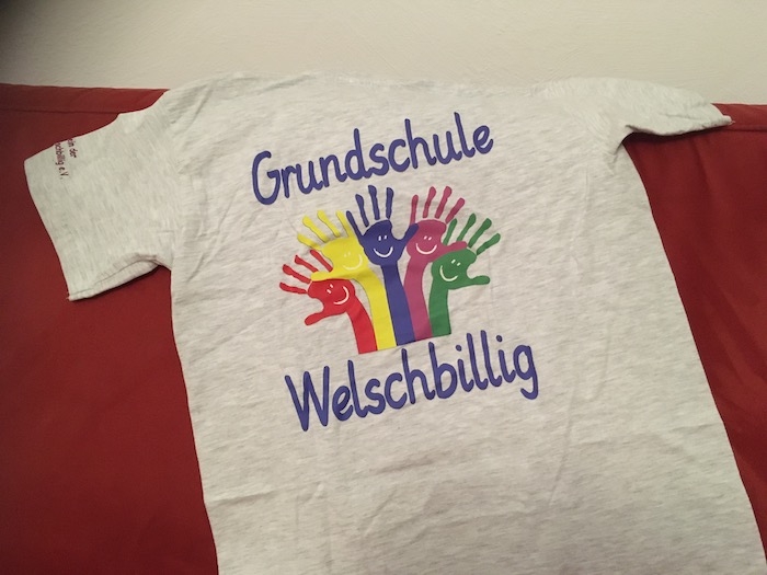 Schul-T-Shirt der Grundschule Welschbillig